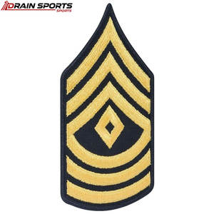 Nouvel Arrivage : Écussons de grade uniforme brodés Merrow, ajustement confortable - Product Image 3