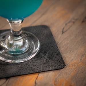 Juego de posavasos elegantes de cuero hechos a mano, duraderos, resistentes al calor, protección para la mesa de comedor GLC-0046 - Product Image 3