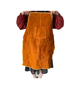Delantal de Soldador de Cuero PU Resistente a Chispas, Delantal de Seguridad para Protección Corporal para Trabajadores de Soldadura, Pakistán - Product Image 1