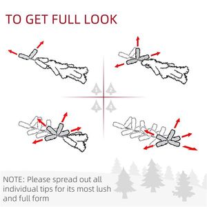 7.5ft Christmas Tree for Festive Decorations - Product Image 3