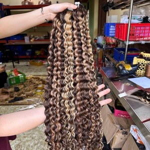 ผมต่อเวียดนามแท้คุณภาพสูง ZOI HAIR แบบเย็บมือ  พร้อมชุดปิดผมสีตามสั่ง  น้ำหนัก 100 กรัม - Product Image 3