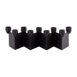 Portavelas de Hierro Zig-Zag de Alta Calidad y Durabilidad, Adorno Decorativo para Interiores del Hogar, Centros de Mesa para Bodas y Colección de Regalos - Product Image 2
