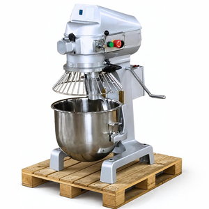 Mélangeurs à pâte pour pizza et gâteaux de comptoir, 3 vitesses de mélange, 20 litres, mélangeur planétaire - Product Image 1