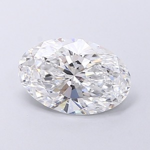 Diamant ovale 1,73 carat, couleur D, clarté VS1, pierre cultivée en laboratoire CVD, polissage excellent, pour une magnifique bague de fiançailles. - Product Image 1