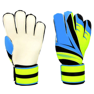 High Quality <b>Latex</b> Football Soccer Goalkeeper <b>Gloves</b> Breathable Finger Protection Sports Professional Unisex OEM Serviced - Product Image 1