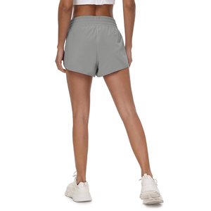 กางเกงขาสั้นผู้หญิง ระบายอากาศได้ดี เอวยางยืด สำหรับออกกำลังกาย วิ่ง น้ำหนักเบา มีกระเป๋า สำหรับผู้ใหญ่ ไซส์กางเกงวิ่งขาสั้นสำหรับผู้หญิง - Product Image 4