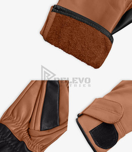 Guantes de Motocicleta Minimalistas de Cuero Marrón Unisex, Estilo Retro Cafe Racer, Protección para Motocross, Secado Rápido, Transpirables, para Todas las Estaciones - Product Image 5