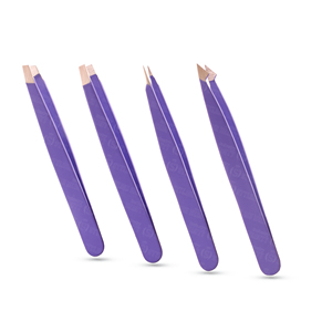 Pinzas de Depilación de Precisión de Acero Inoxidable, Belleza de Lujo para Resultados, Ergonómicas, Duraderas, Punta Inclinada, Hechas a Mano - Product Image 5
