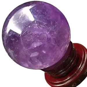ААА +++ аметистовый шар ~~ натуральный красивый хрустальный шар натуральный фиолетовый кварцевый шар