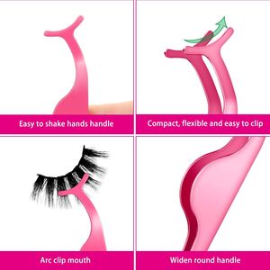 Applicateur d'extensions de cils en acier inoxydable durable de qualité supérieure, outil de pose de faux cils, outil professionnel japonais pour salon de beauté et maquillage - Product Image 2