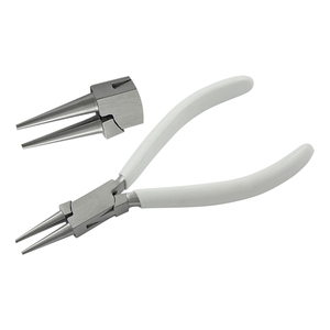 160mm Stainless Steel Heavy Duty PVC Handle Nose Plier Smooth Jaws Spring Crimping Cutting <b>Wire</b> Stripper DIY Jewelry Making - Product Image 1