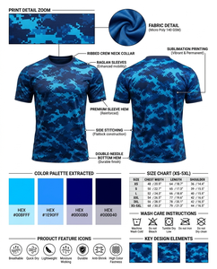 เสื้อกีฬาซับลิเมชั่นแห้งเร็ว รับทำสีและดีไซน์ตามสั่ง - Product Image 5