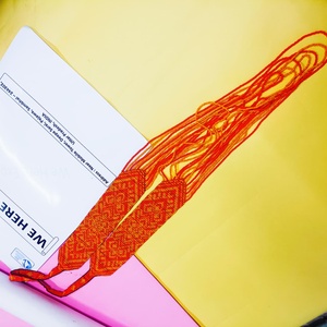 สร้อยคอประดับมุกเทียมทำมือ ดีไซน์ดอกกุหลาบสีน้ำเงิน งานฝีมือช่างฝีมือสำหรับผู้หญิง เหมาะสำหรับงานปาร์ตี้ - Product Image 4