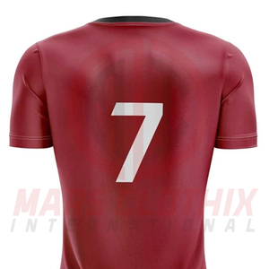 Vente flash - Uniforme de football à manches courtes de haute qualité pour unisexe - Uniformes de football personnalisés imprimés par sublimation pour garçons - Product Image 4