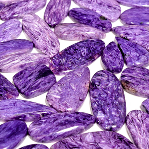 Charoite Naturelle en Gros, Cabochons en Vrac pour Bijoux, Pierres Précieuses AMAN GEMS JEWELLERY - Product Image 2
