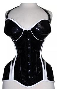 คอร์เซ็ตของผู้หญิงวินเทจชุดกระชับสัดส่วนเซ็กซี่แบบโอเวอร์บัสเทจคอร์เซ็ทผ้าบอร์เคดระบายอากาศทันสมัยสำหรับขนาดใหญ่พิเศษ - Product Image 2