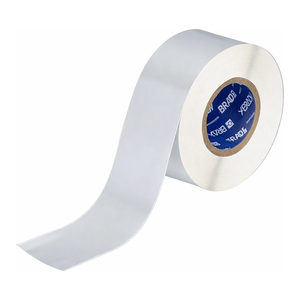 Étiquettes continues en PET métallisé brillant Brady, noyau de 3 pouces, 2 mil, adhésif durable pour équipement de laboratoire chimique - Product Image 1