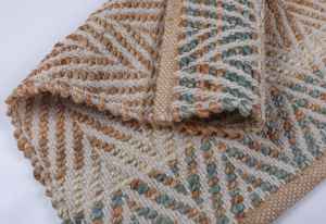 8ft X 5ft Handloom Jacquard Jute <b>Rug</b> Eco Friendly Sustainable Modern Flooring Decor Carpet for Home Hotel Office Banquet Wedding - Product Image 6