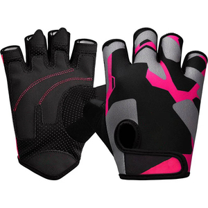 Guantes de Levantamiento de Pesas Deportivos de Alta Gama, Personalizables, con Almohadillas Antideslizantes para un Agarre Firme, Transpirables y de Cuero - Product Image 4