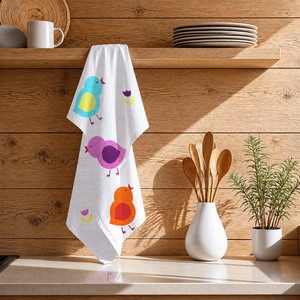 High Quality Beautiful Colorful Printed Design Modern <b>Kitchen</b> Towel Quick-Dry <b>Kitchen</b> Towel for Home. - Product Image 1