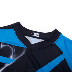 Maillot de course à manches longues pour moto tout-terrain, imprimé sur mesure, taille plus, léger, été, motocross, BMX - Product Image 3