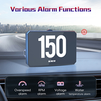 Affichage Tête Haute Universel Intelligent pour Diagnostic Automobile 2026 P16 2,6 Pouces – Fonctions OBD2 Multiples – Gadgets de Diagnostic Automobile