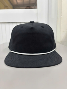 Adjustable Logo 5-Panel <b>Flat</b> Brim Quick Dry Cotton Nylon Snapback <b>Hat</b> Sports Outdoor Activities Fishing Camping Made in Vietnam - Product Image 1