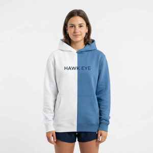 Sudadera con Capucha para Mujer, Diseño Asimétrico con Bloques de Color, 100% Algodón Felpa, Logotipo Personalizado, Corte Regular Informal - Product Image 3