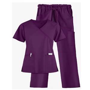 Uniforme Médico Unisex, Pantalones de Pierna Recta con Bolsillos, Detección de Agujas, Sin Costuras - Product Image 4