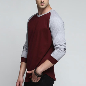 T Shirt for Men Cotton <b>Long</b> <b>Sleeve</b> T-shirts Solid Color Men's Clothing Spring and Autumn <b>Undershirts</b> Customized Winter Logo - Product Image 2