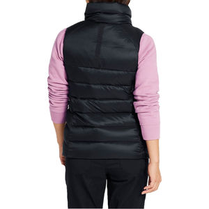 Gilet matelassé léger à capuche sans manches pour femme, grande taille, style doudoune courte - Product Image 5