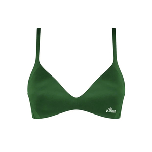 <b>Top</b> Selling Wholesale Fitness Women High Support Sexy Sports Bra Breathable Solid Plain Dyed Front Logo Gym Running - Product Image 6
