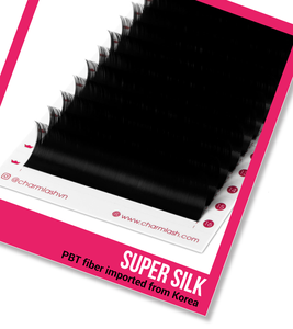 Charmlash Wholesale Lash Extension Supplies Silk Lash Trays Eyelash Extensions Supplies Classic Natural Black Super Silk Unique - Product Image 1