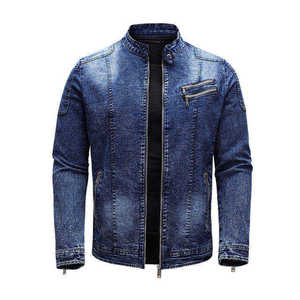 Best Quality New Design High Quality <b>Long</b> <b>Men's</b> Denim <b>Jacket</b> Casual Waterproof Windproof Breathable Hooded Summer - Product Image 6