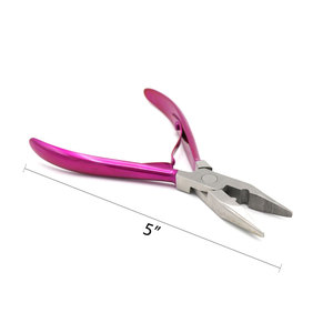 High Quality <b>Pliers</b> Professional <b>Multi</b> <b>Tool</b> Hair Extension <b>Pliers</b> <b>Tools</b> Stainless Steel 11cm Hair Extension <b>Pliers</b> - Product Image 2