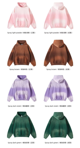 Sweat-shirts personnalisés pour hommes, coupe ample, à capuche, effet délavé, en molleton 100% coton écologique, 430 g/m², noir vintage - Product Image 3