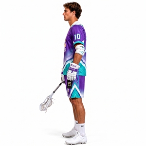 Uniforme de lacrosse durable fabriqué avec un tissu de qualité supérieure offrant une mobilité flexible et des performances fiables sur le terrain - Product Image 6