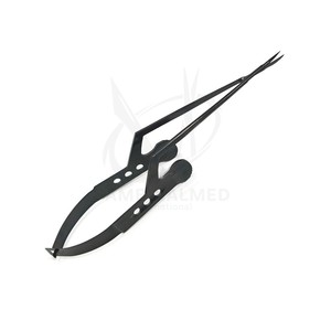 Tijeras Microquirúrgicas Kamiyama Manuales de Primera Calidad, Hojas Ultrafinas en Forma de Bayoneta, Acero Inoxidable Alemán, CE - Product Image 1