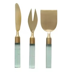 Elegant <b>Cheese</b> <b>Knife</b> <b>Set</b> Stainless Steel <b>Cheese</b> Serving Collection for Modern Kitchens - Product Image 1