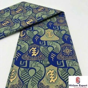 Tissu en coton imprimé africain de qualité supérieure du Malawi, Ankara Kitenge personnalisé pour la production de vêtements, personnalisation du logo, marquage pour les ONG, les églises, les événements - Product Image 4