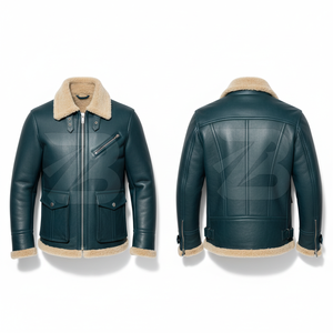Custom Logo Print in Custom Color Customization Portable Product Men Clothing Leather <b>Jackets</b> Best Supplier Leather <b>Jacket</b> - Product Image 4