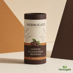 มิสวักกลิ่นกาแฟ แพ็ค 6 ชิ้น ไม้ทำความสะอาดฟันสมุนไพรธรรมชาติ ออกแบบมาเพื่อลมหายใจสดชื่น ฟันสุขภาพดี ดูแลสุขภาพช่องปากทุกวัน - Product Image 2