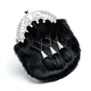 2026 Latest Design Daywear Sporrans Cheap Price Customized Premium Quality <b>Fur</b> Sporrans bags for sale with low price - Product Image 3