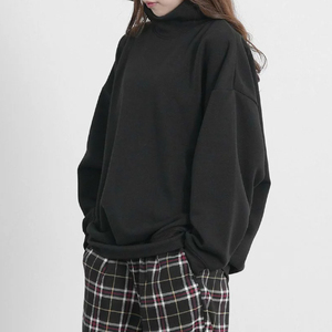 Customizable Women's Cowl Neck <b>Hoodie</b> OEM ODM Hooded Sweatshirts Standard Size <b>Lightweight</b> <b>Hoodies</b> for Women - Product Image 2