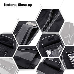 Chaleco de Seguridad de Alta Visibilidad con Bolsillos Multifuncionales, Cintas Reflectantes y Malla Transpirable, Gran Venta - Product Image 3