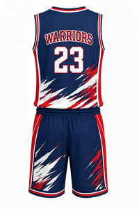 Conjunto de uniforme de baloncesto para hombre, logotipo personalizado con nombre y número del equipo, ropa de baloncesto ligera y transpirable - Product Image 2