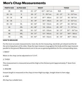 Men's Biker Distressed Leather <b>Chaps</b> American Motorcycle Riding Tall Plus Size Leather Wears for Hogs Riders Auto Racing Wears - Product Image 5