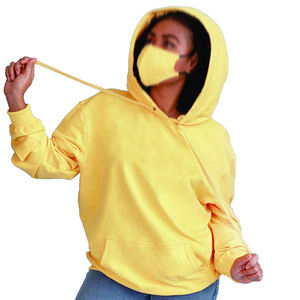 Sudadera con Capucha Larga Personalizada para Mujer, Sudadera de Forro Polar, 100% Algodón, Ecológica, Ropa Deportiva, Ropa Casual de Calle, OEM ODM - Product Image 1