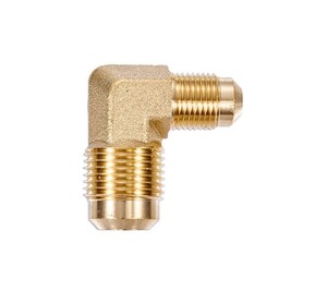 Codo Reductor de Latón Forjado 90° AOL-164 para Conexiones SAE, Aplicaciones Hidráulicas, de Combustible y Refrigeración - Product Image 2
