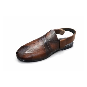 Nuevo Diseño, Sandalias Peshawari de Cuero Genuino, Hechas a Mano, Ligeras, Abiertas, para Todas las Temporadas - Product Image 2